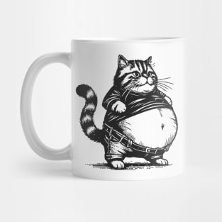 Cute Chubby Cat Mug